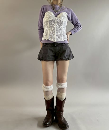 【USED】 Lace Corset / 260411-020