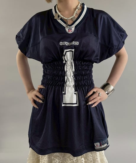 【RE;CIRCLE】 Shirring Football Shirt  /  250904-005