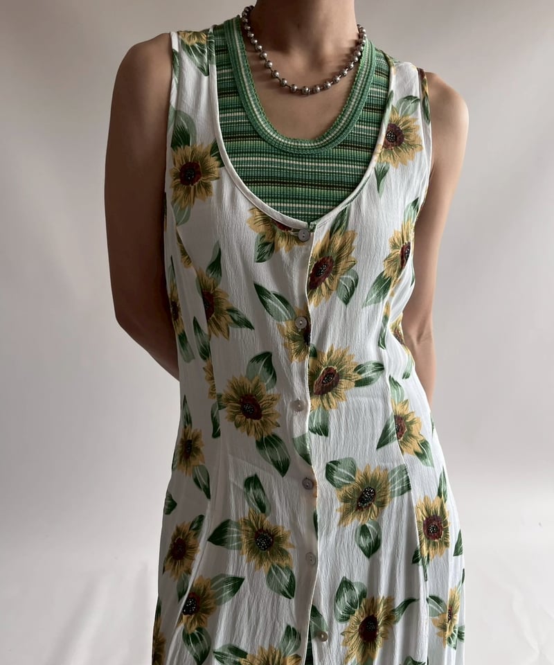 スカート Eaphi ART PATTERN CAMISOLE ONE PIECE Eaphi Art Pattern Camisole ONE PIECE