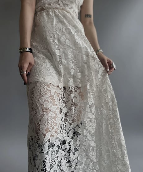 【USED】 Lace One-piece / 230624-007