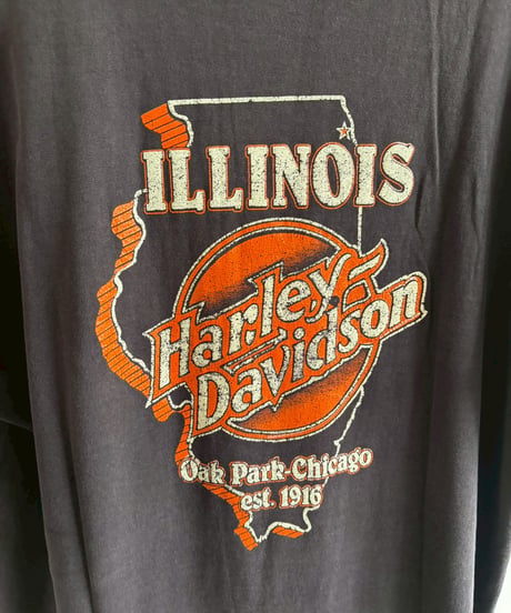 【USED】 Made in USA 87's HARLEY DAVIDSON T-Shirt / 260627-027