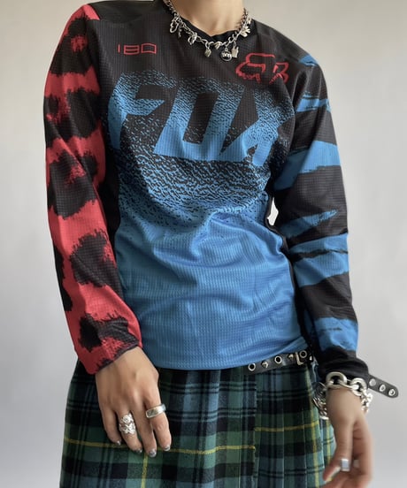 【USED】 FOX Patterned L/S Top /241006-040