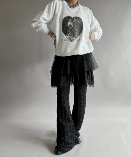 【USED】 Lace Patterned One-Piece/240928-018