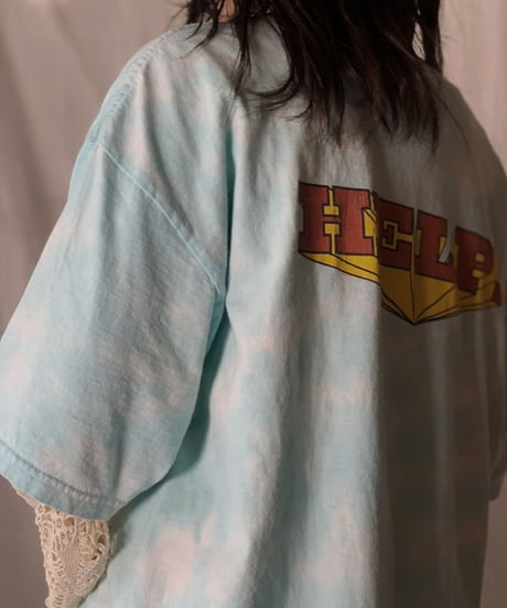 【USED】 S/S T-shirt THE BAETLES "HELP!"/210526-052