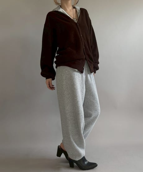 【USED】 Made In USA J.C.Penny The Fox Sweater Acrylic Cardigan / 260110-001