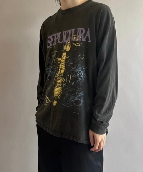 【USED】 Made in USA SEPULTURA L/S T-Shirt /240824-099