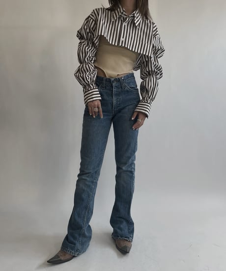 【RE;CIRCLE】 RE Puff Sleeved Shirt / 220630-001