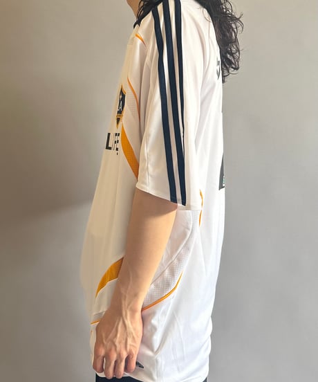 【USED 】adidas LA GALAXY Soccer Shirt /240603-029