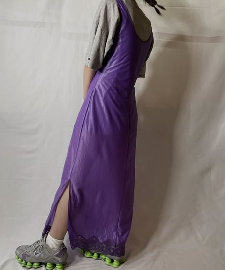 【USED】  Poly Camisole One-piece①/20210819-011