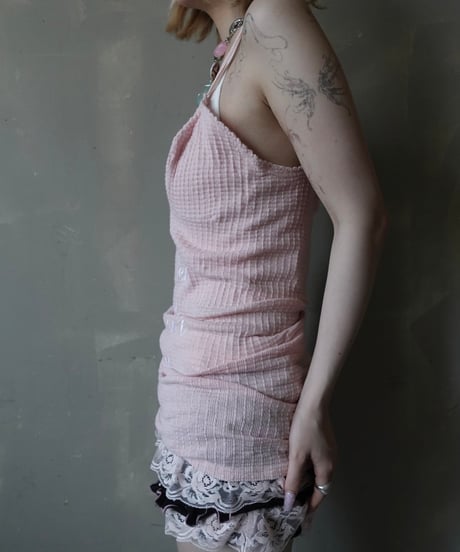 【RE;CIRCLE】 Re Embroidered Camisole Top  /  250724-010