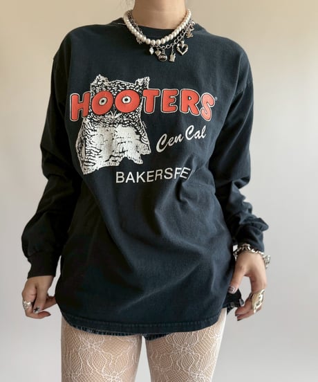 【USED】 GILDAN HOOTERS L/S T-Shirt/250510-070