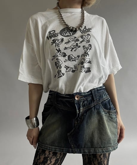 【USED】80~90's 四十八手  T-Shirt  /240622-004