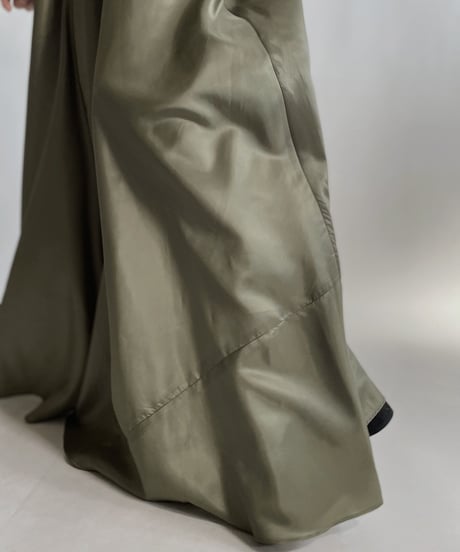 【USED】 Poly Long Skirt / 220423-030