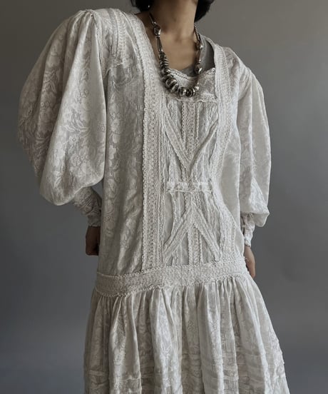 【USED】 Lace Long One-Piece/240127-005