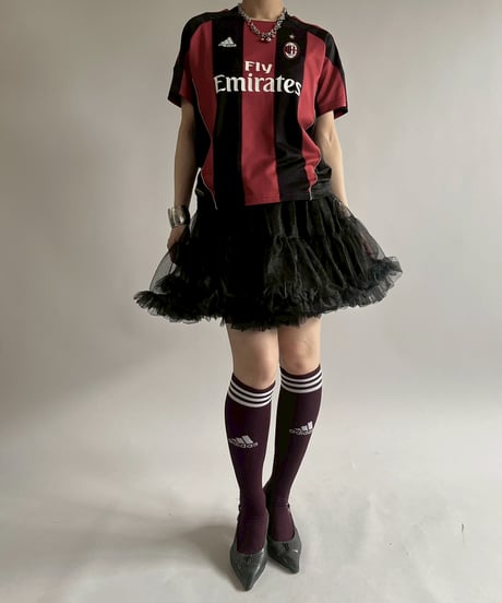 【USED】 10~11's adidas AC Milan Soccer Shirt/ 250607-027