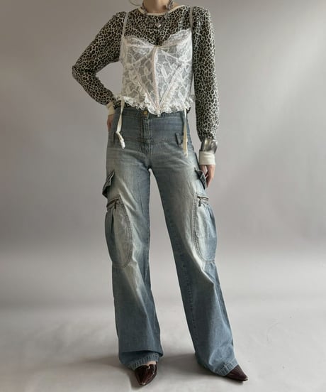 【USED】 Lace Corset Camisole / 260509-012