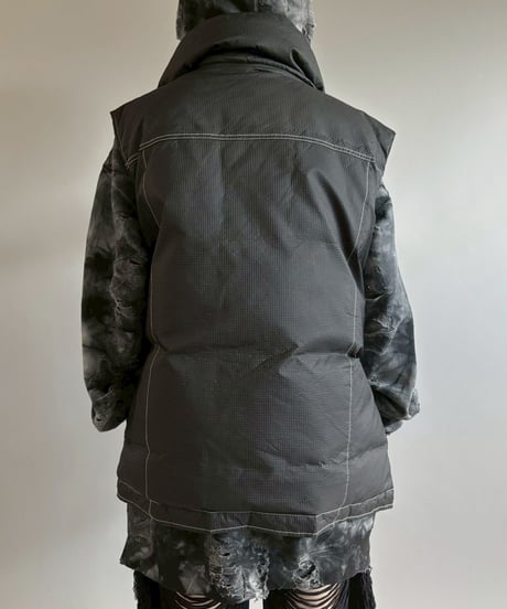 【USED】 Stitch Design Down Vest / 251227-013