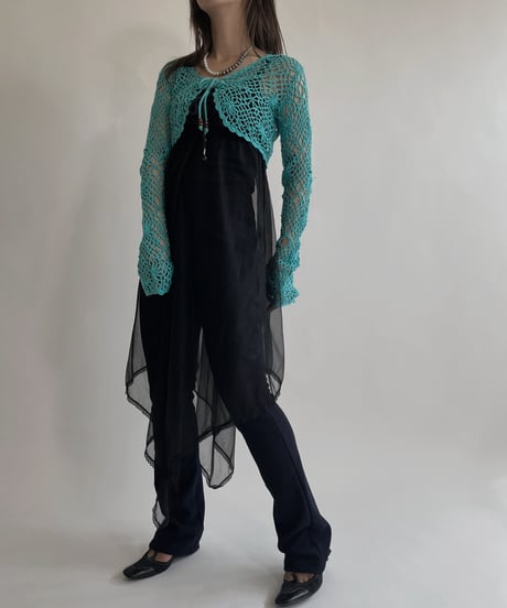 【USED】 See-through Camisole One-piece / 220430-015