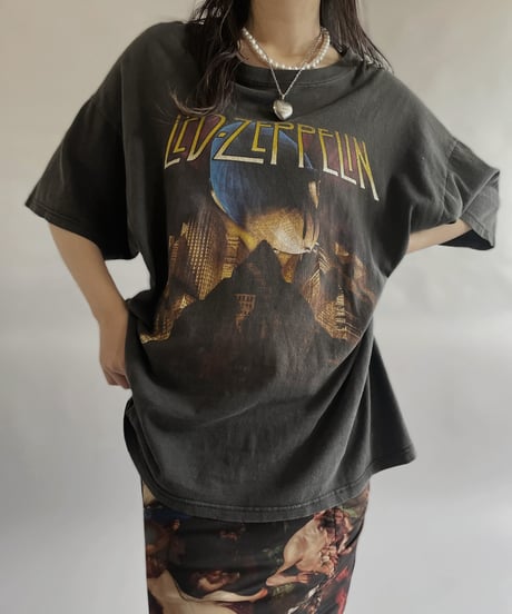 【USED 】90's Winter Land LED-ZEPPELIM T-Shirt /240429-100
