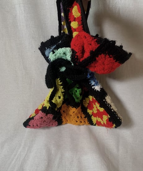 【RE;CIRCLE】 Granny Knit Bag① /210404-012