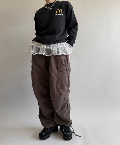 【USED】 Hanes McDonald's Sweat Top  /250322-002