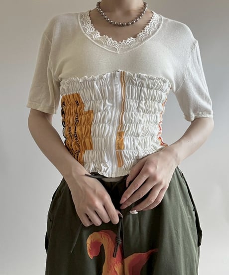 【RE;CIRCLE】 Re Eco Bag Tube Top/  250626-001