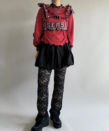 【RE;CIRCLE】 RE Mellow Game Top + Tie /  250327-016