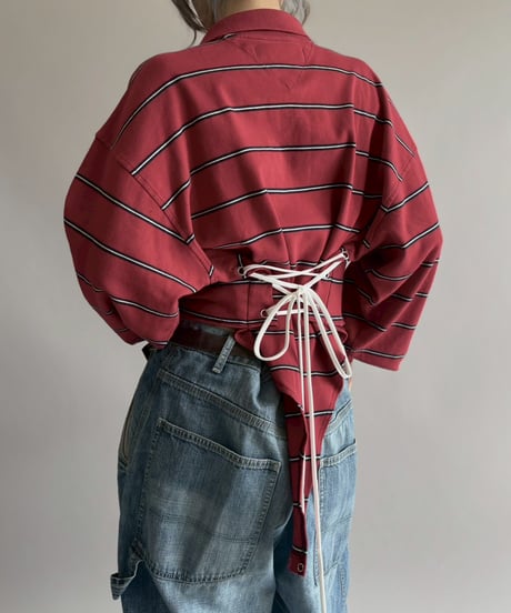 【RE;CIRCLE】 RE Leotard Rugger Shirt/ 260319-014