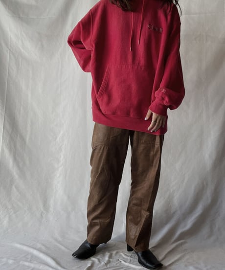 【USED】   Champion Reverse Weave Hoodie Gledhill/211007-032