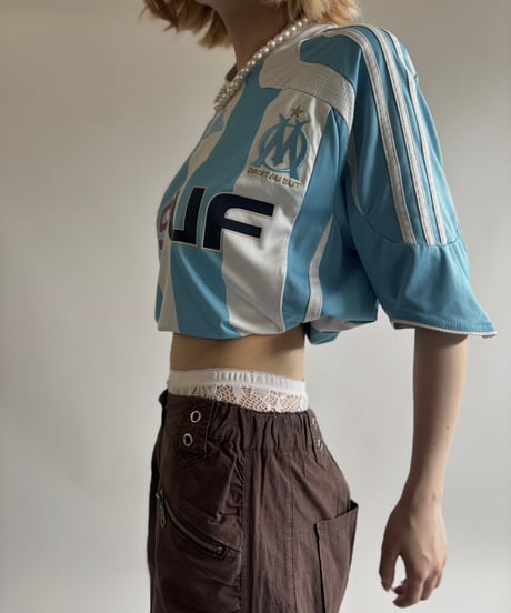 【USED】 adidas 06~07's Olympique Marseille Soccer Shirt  / 250607-001