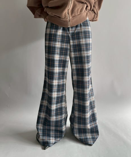【USED】 Checked Easy Pants / 251108-006