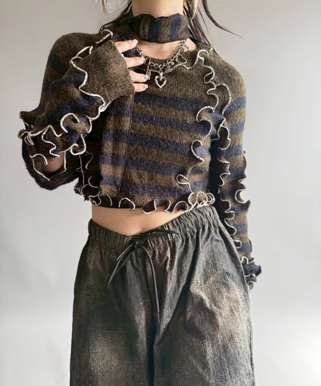 【RE;CIRCLE】 RE Mellow Knit + Tie/  251023-031