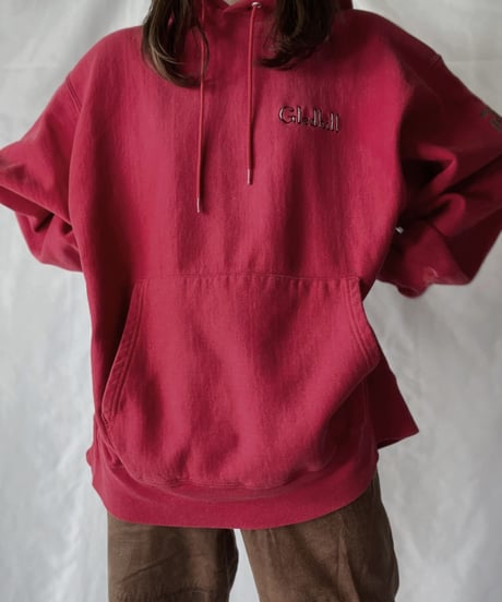【USED】   Champion Reverse Weave Hoodie Gledhill/211007-032