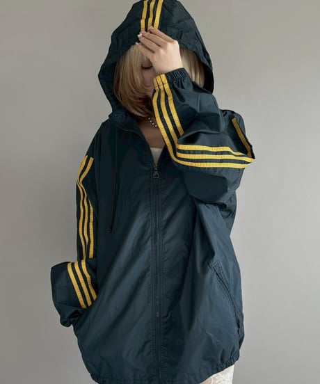 【USED】 adidas Hooded Nylon Jacket / 251213-001