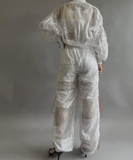 【RE;CIRCLE】 RE White Patch Short Blouson / 240509-006