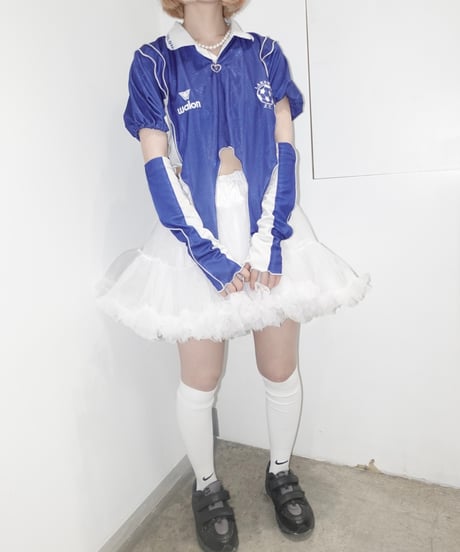 【RE;CIRCLE】 RE Mellow S/S Game Shirt Top + Arm / 250529-009