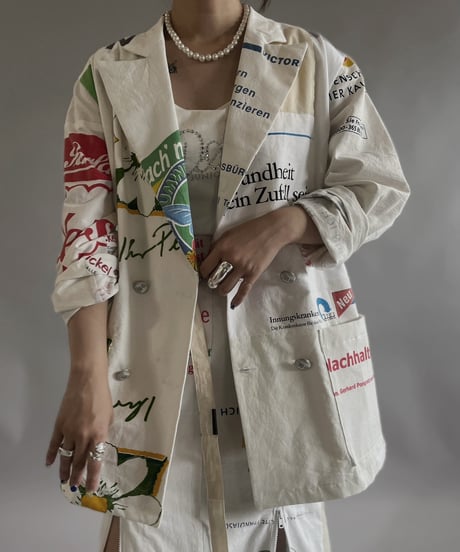 【RE;CIRCLE】RE Eco-Fri0endly Bag Double Jacket / 240516-012