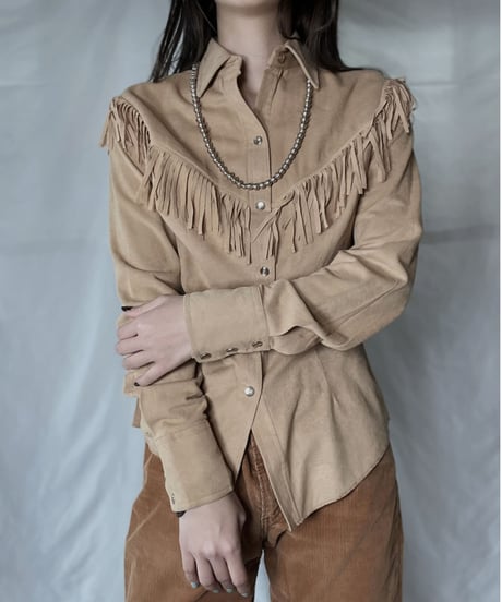 【USED】 Western L/S Shirt/ 220120-042