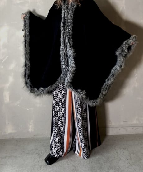 【USED】 Wool Poncho / 201120-026