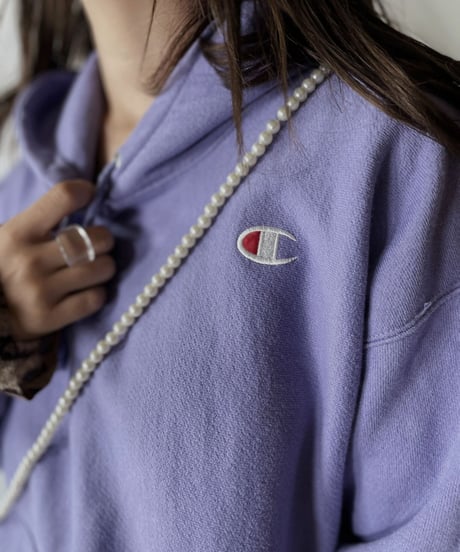 【USED】   Champion Reverse Weave Hoodie①/211007-005