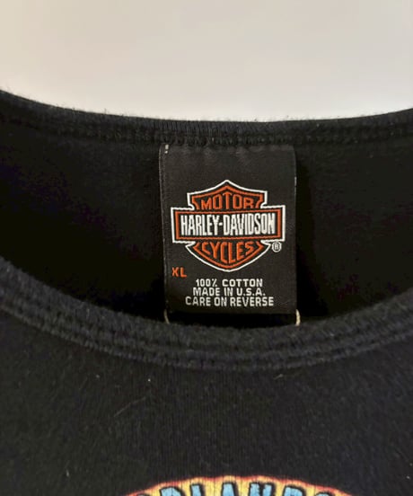 【USED】 Made in USA HARLEY DAVIDSON T-Shirt / 260704-005