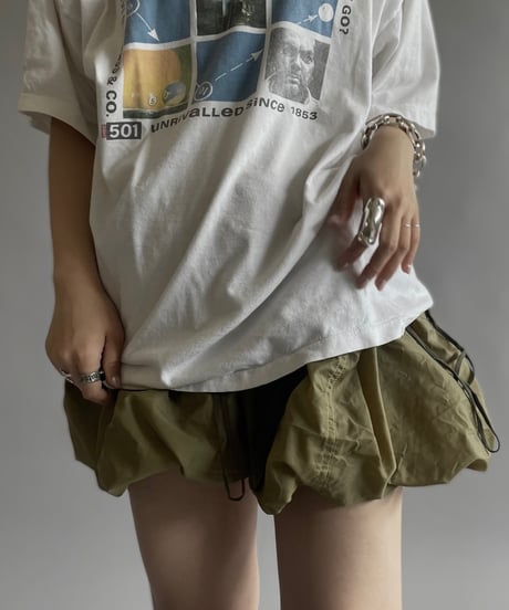 【RE;CIRCLE】 RE Army Parachute Balloon Skirt Mini / 240530-002