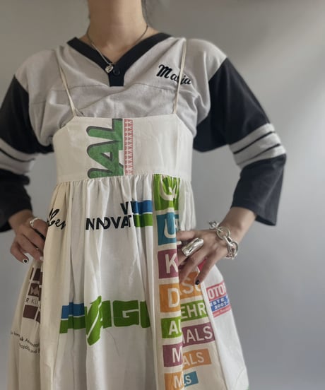 【RE;CIRCLE】RE Eco-Friendly Bag Camisole Long One-piece / 230727-009