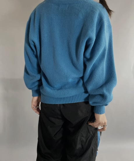 【USED】 Acrylic Knit Cardigan / 221203-013