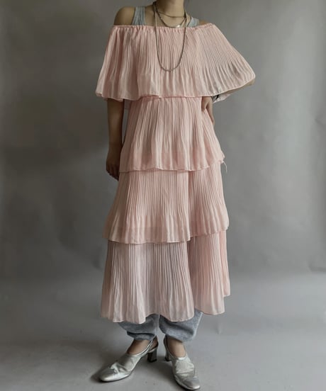 【USED】  S/S Poly One-piece / 230408-030