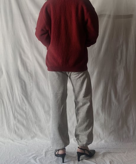 【USED】 Acrylic Knit Cardigan③ /210303-005