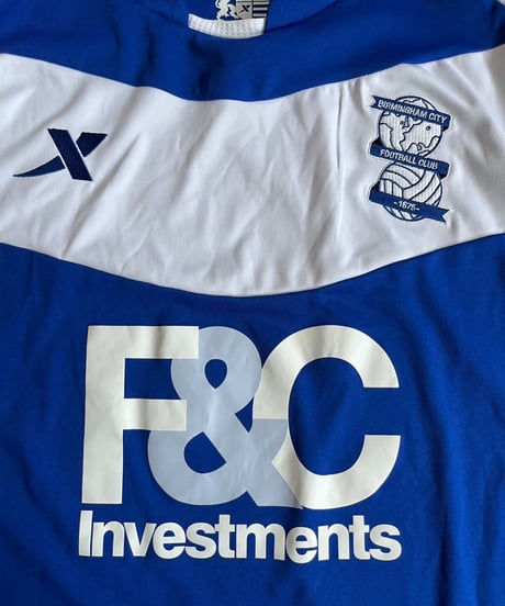 【USED】 BIRMINGHAM Soccer Shirt /240831-024