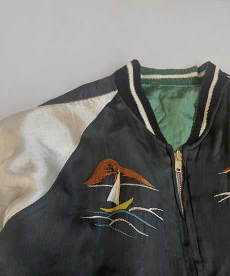 【USED】 Vintage Souvenir Jacket GIBRALTAR / 240101-036