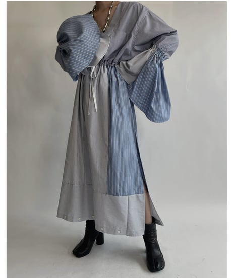 【RE;CIRCLE】 RE Shirt One-piece / 220630-014