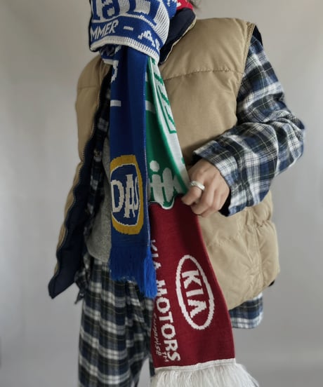 【RE;CIRCLE】 RE Soccer Long Scarf / 221224-048
